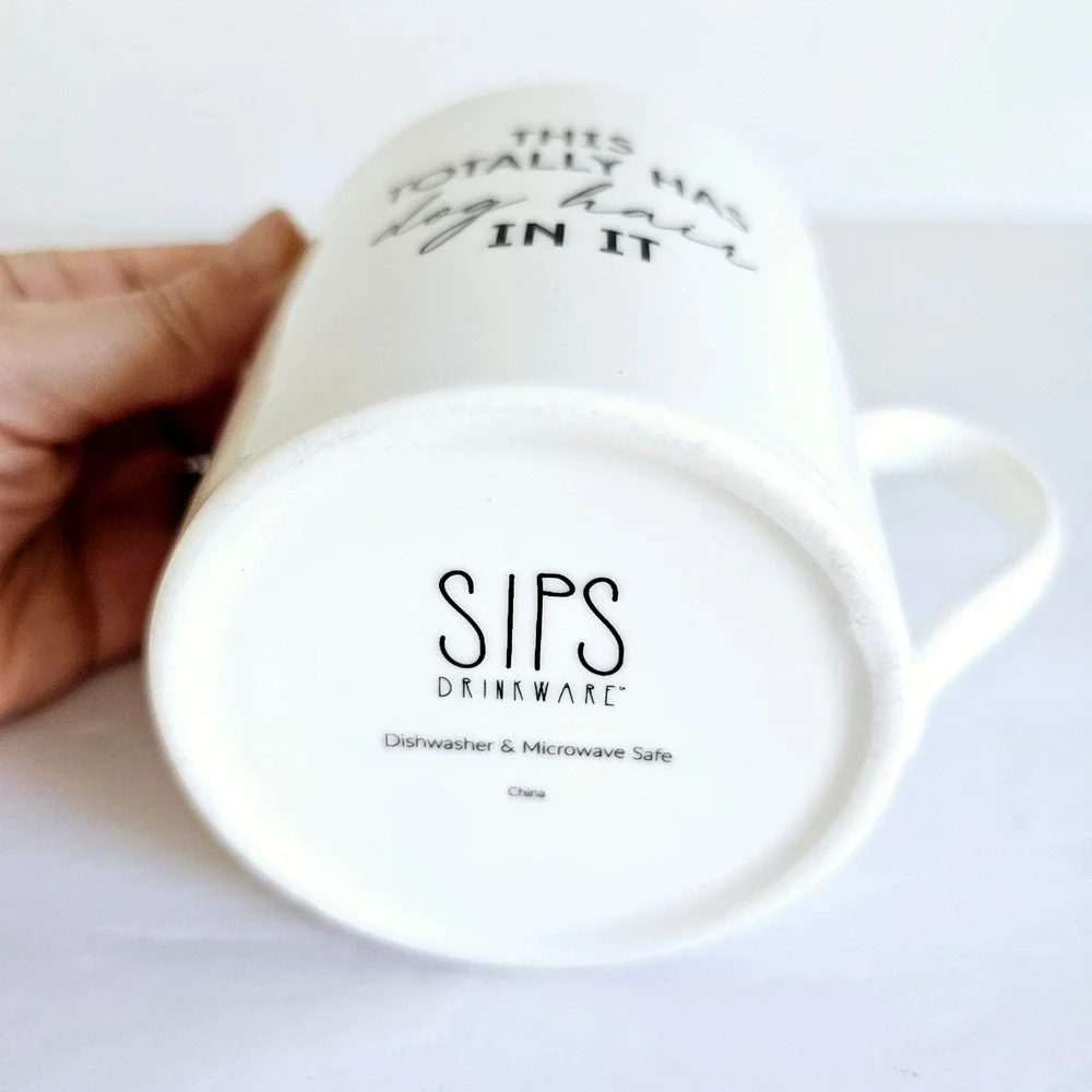 Sips Drinkware charming white